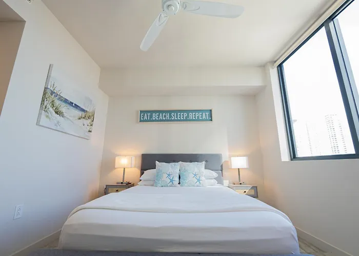 Oceana! 2Br With Rooftop Pool & Cabanas In The Miami World Center